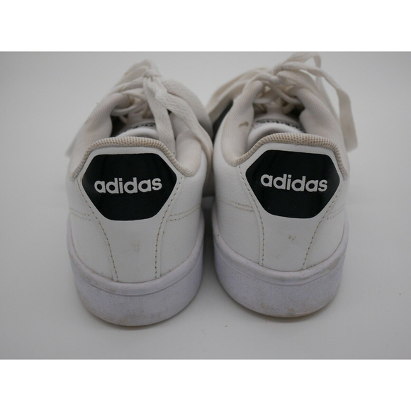 6.5 Adidas Woman's Pace VS Cloudfoam White Leather Casual Shoes Sneakers Size - Picture 3 of 5